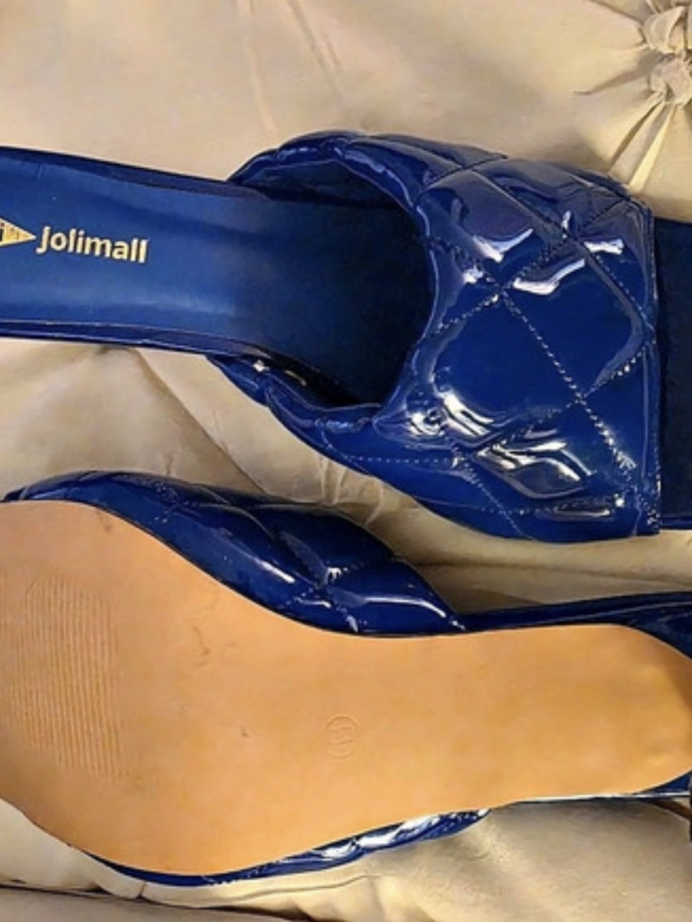 Jolimall Blue Heels Size 11
